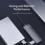 محول HUB USB 2.0 بأربعة منافذ ORICO FL02 بسرعة 480 ميجابت في الثانية، FL02