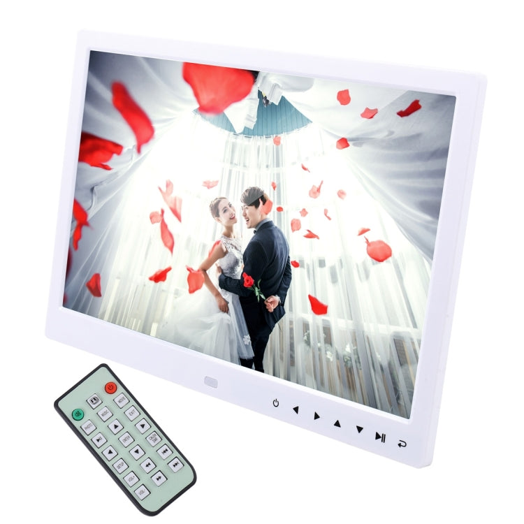 إطار صور رقمي بشاشة LED مقاس 13.0 بوصة مع حامل / تحكم عن بعد، Allwinner، يدعم إدخال USB / بطاقة SD / OTG، 13.0 بوصة