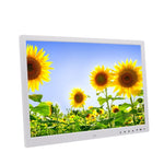 17.0 inch LED Display Digital Photo Frame with 7-keys Touch Button Control / Holder / Remote Control, Allwinner Technology, Support USB / SD Card Input / OTG, US/EU/UK Plug, 17.0 Inch