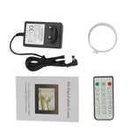 17.0 inch LED Display Digital Photo Frame with 7-keys Touch Button Control / Holder / Remote Control, Allwinner Technology, Support USB / SD Card Input / OTG, US/EU/UK Plug, 17.0 Inch