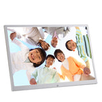 HSD1504 إطار صور رقمي بشاشة LED مقاس 15.4 بوصة بدقة عالية 1280x800 مع حامل وجهاز تحكم عن بعد، يدعم بطاقة SD / MMC / MS ومنفذ USB، قابس الاتحاد الأوروبي (ذهبي)، HSD1504 مقاس 15.4 بوصة