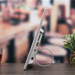 HSD1504 إطار صور رقمي بشاشة LED مقاس 15.4 بوصة بدقة عالية 1280x800 مع حامل وجهاز تحكم عن بعد، يدعم بطاقة SD / MMC / MS ومنفذ USB، قابس الاتحاد الأوروبي (ذهبي)، HSD1504 مقاس 15.4 بوصة