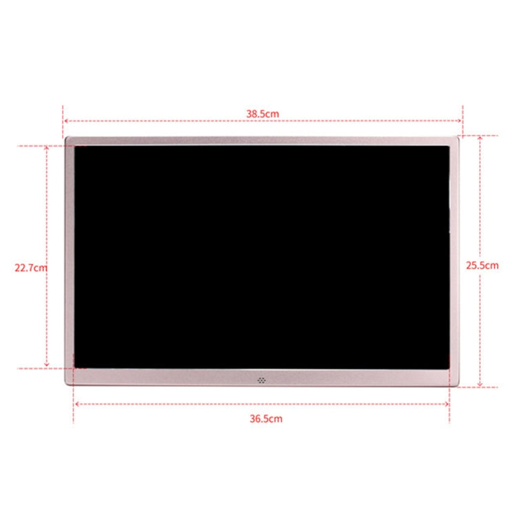 HSD1707 إطار صور رقمي بشاشة LED مقاس 17 بوصة بدقة عالية 1440X900 مع حامل وجهاز تحكم عن بعد، يدعم بطاقة SD / MMC / MS ومنفذ USB، قابس الولايات المتحدة (فضي)، HSD1707 مقاس 17 بوصة