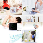 إطار صور رقمي بشاشة LED مقاس 13 بوصة مع حامل وجهاز تحكم عن بعد، Allwinner F16، يدعم بطاقة SD / MS / MMC ومنفذ USB، 13 بوصة/F16