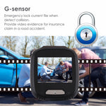 Mini Car DVR Camera Recorder 2.0 inch LCD Screen HD 1080P 170 Degrees Wide Angle Viewing, Support Motion Detection / Infrared Night Vision / TF Card / Mic, 2.0 inch