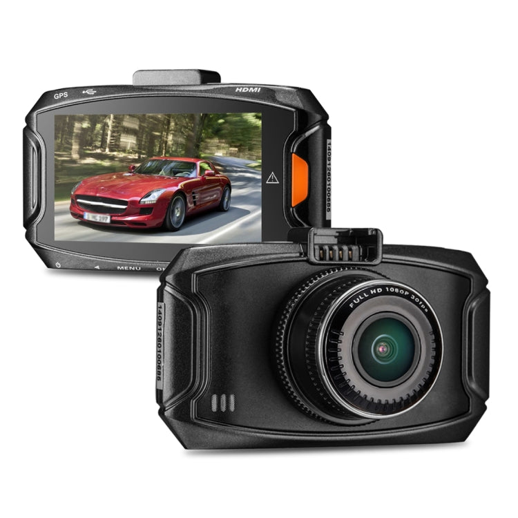 GS90C Car DVR Camera 2.7 inch LCD Screen HD 2304 x 1296P 170 Degree Wide Angle Viewing, Support Motion Detection / TF Card / G-Sensor / HDMI, GS90C