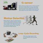 GS90C Car DVR Camera 2.7 inch LCD Screen HD 2304 x 1296P 170 Degree Wide Angle Viewing, Support Motion Detection / TF Card / G-Sensor / HDMI, GS90C