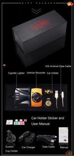 Generalplus 720P VGA 2.4 inch LCD Screen Display Car DVR Recorder, Support Loop Recording / Motion Detection / Night Vision Function, 2.4 inch