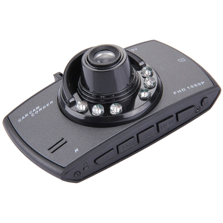Car DVR Camera 2.7 inch LCD 480P 1.3MP Camera 120 Degree Wide Angle Viewing, Support Night Vision / Motion Detection / TF Card / G-Sensor, 2.7 inch