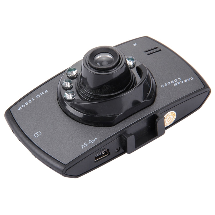 Car DVR Camera 2.7 inch LCD 480P 1.3MP Camera 120 Degree Wide Angle Viewing, Support Night Vision / Motion Detection / TF Card / G-Sensor, 2.7 inch