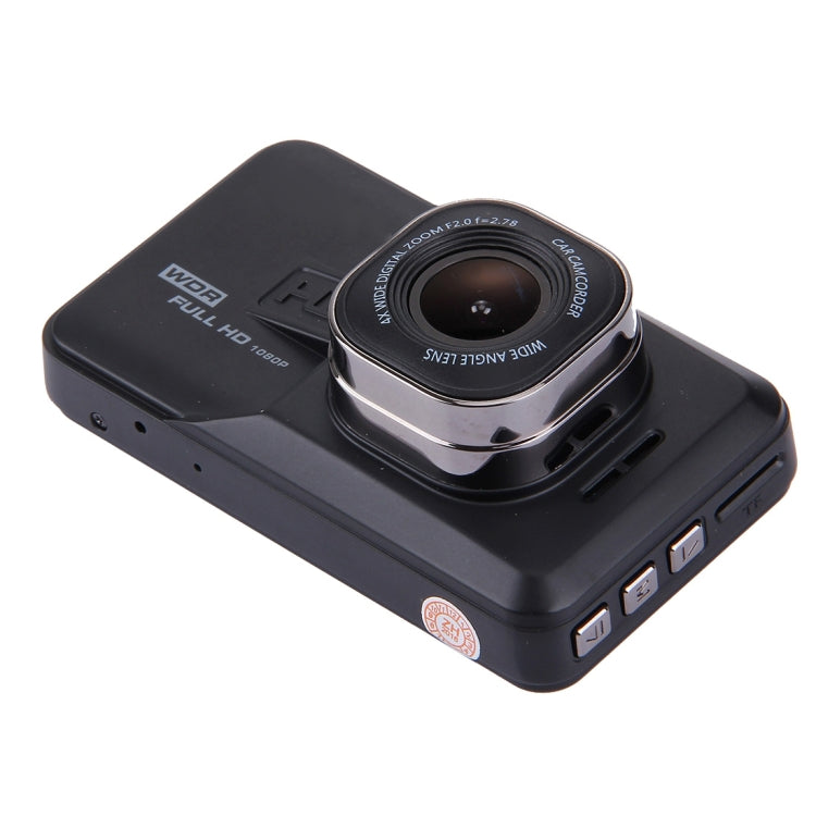Car DVR Camera 3.0 inch LCD HD 720P 3.0MP Camera 170 Degree Wide Angle Viewing, Support Night Vision / Motion Detection / TF Card / HDMI / G-Sensor, 3.0 inch