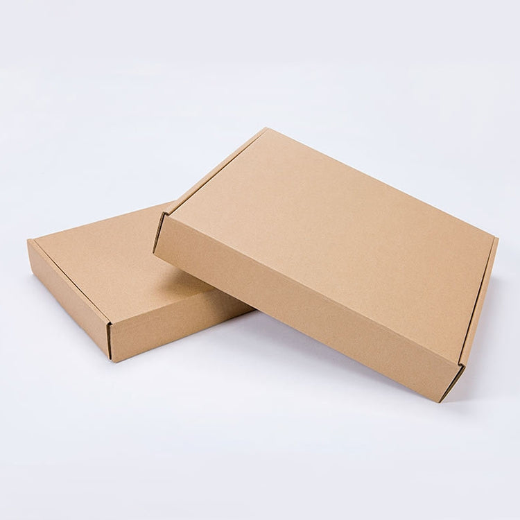 100 PCS Kraft Paper Shipping Box Packaging Box, Size: Q4, 20x10x4cm, 20x10x4cm