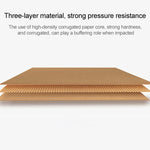 100 PCS Kraft Paper Shipping Box Packaging Box, Size: Q4, 20x10x4cm, 20x10x4cm