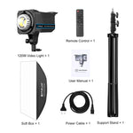 PULUZ 120W Photo Studio Strobe Flash Light Kit with Softbox Reflector & Tripod, Rectangle 120W 2700K-6500K Light Kit EU Plug, Rectangle 120W 2700K-6500K Light Kit UK Plug, Rectangle 120W 2700K-6500K Light Kit US Plug