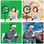 PULUZ 2.9x2m Photo Studio Background Support Stand Backdrop Crossbar Bracket Kit with Red / Blue / Green Backdrops, 2.9 x2 m (double stands)