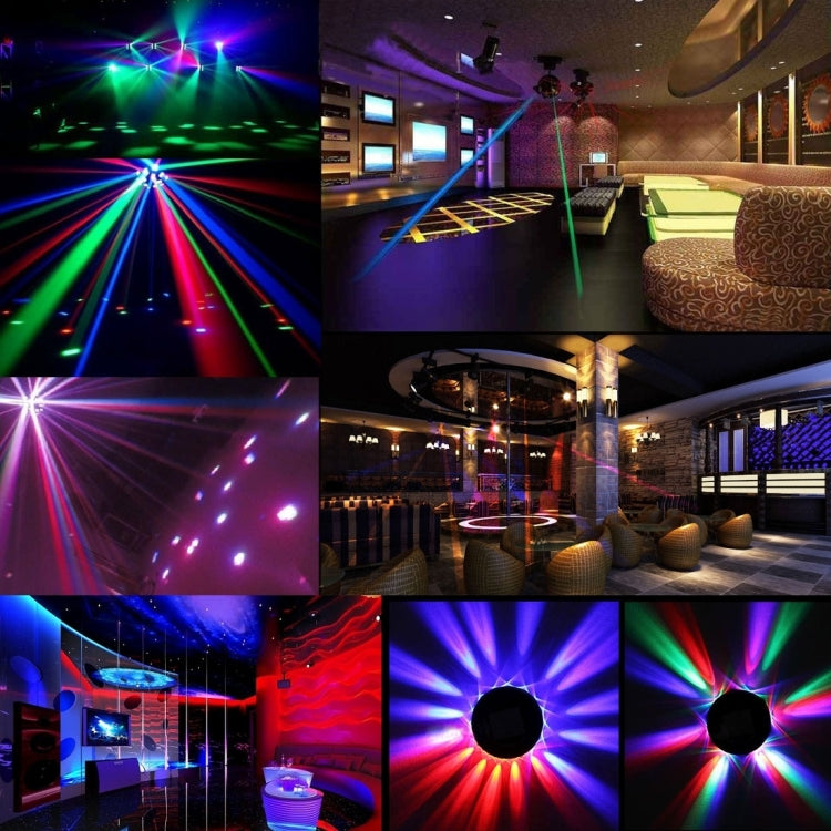 8W Sunflower LED Stage Light, Sound Control / Auto Run Mode