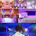 3W x 3 RGB Mini Water Wave Projector with Remote Control, EU Plug, EU Plug