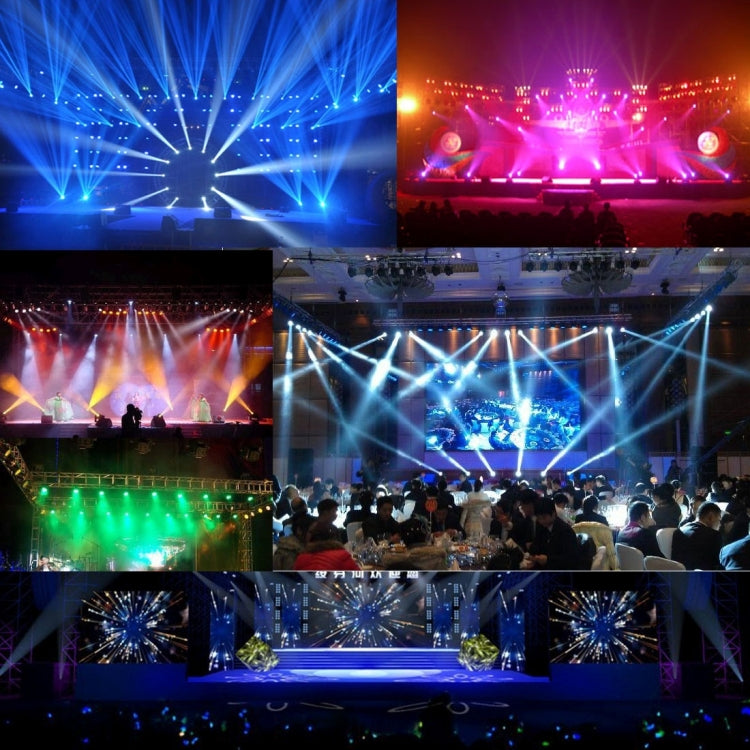 with LED Display, Master / Slave / DMX512 / Auto Run Modes, EU Plug, EU Plug