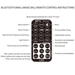 Bluetooth Crystal Magic Ball Stage Light with Remote Control, US Plug(White), PRC0573BEU, PRC0573BUS, PRC0573WEU, PRC0573WUS