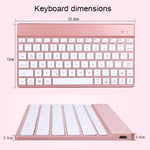 508A Detachable Bluetooth Keyboard + Horizontal Flip Leather Tablet Case with Holder & Colorful Backlight for iPad Pro 9.7 inch, iPad Air, iPad Air 2, iPad 9.7 inch (2017), iPad 9.7 inch (2018), 508A Champagne Gold, 508A Blue