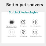 VGR V-208 Professional Pet Barber Electric Hair Clipper, V-208 (Blue), V-208 (Red)