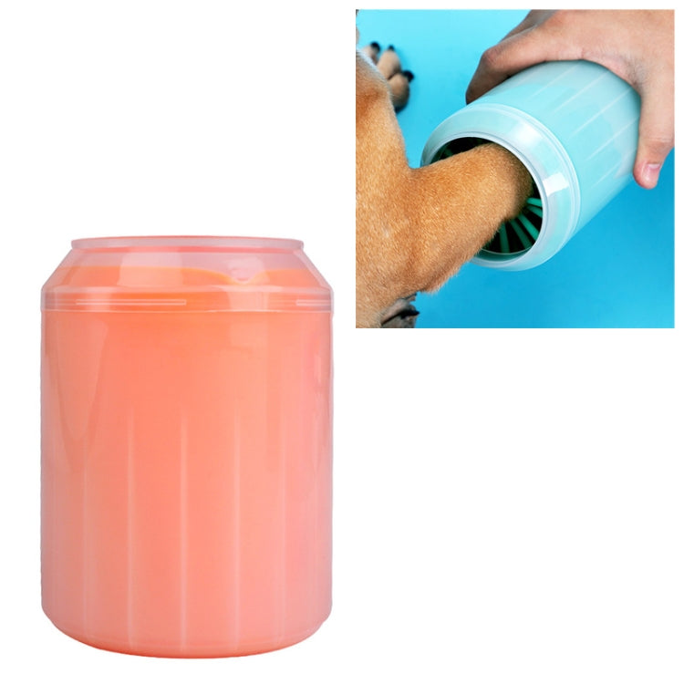 Pet Cat Dog Foot Clean Cup Cleaning Tool Silicone Washing Cup, Size: Middle, Size: Middle