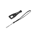 PULUZ Plastic Thumbscrew Wrench Spanner with Lanyard for GoPro, Insta360, DJI and Other Action Cameras, Wrench (PVC Material) Black