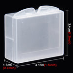 PULUZ Hard Plastic Transparent Battery Storage Box (for GoPro HERO4 Battery), AHDBT-301/201, AHDBT-401