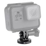 PULUZ 1/4 inch Screw Hole Tripod Mount CNC Adapter for GoPro, Insta360, DJI and Other Action Cameras, 1/4 Inch Screw Hole (Black), 1/4 Inch Screw Hole (Gold), 1/4 Inch Screw Hole (Blue), 1/4 Inch Screw Hole (Red)