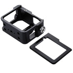 PULUZ Housing Shell CNC Aluminum Alloy Protective Cage with Insurance Frame & 52mm UV Lens for GoPro HERO(2018) /7 Black /6 /5, For HERO6 /5 Pull Frame, For HERO5 Pull Frame