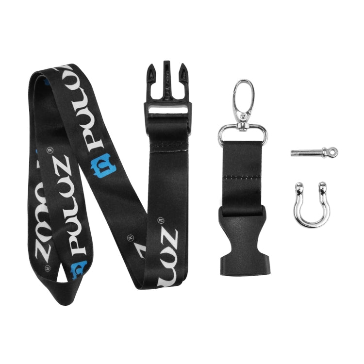 PULUZ 60cm Detachable Long Neck Strap Lanyard SlingGoPro, Insta360, DJI and Other Action Cameras, 60cm Neck Strap