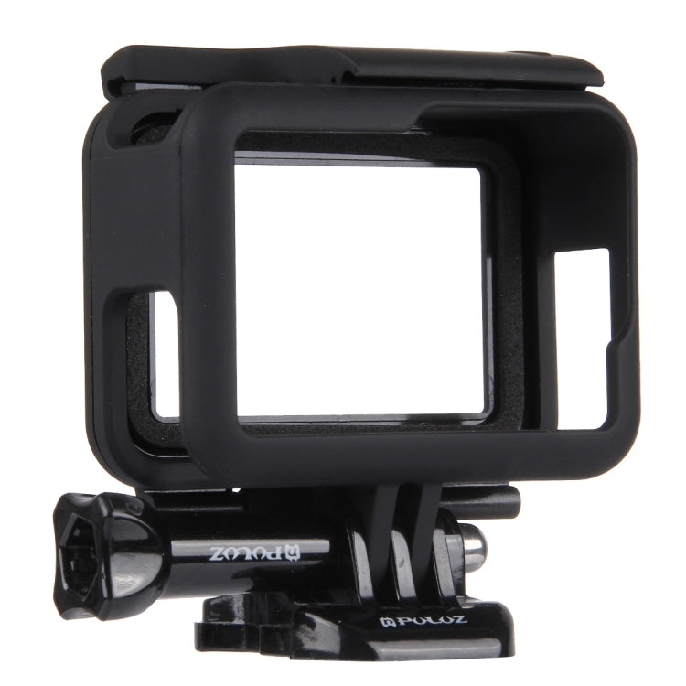 PULUZ ABS Plastic Housing Shell Frame Mount Protective Case Cage with Pedestal and Long Screw for GoPro HERO(2018) /7 Black /6 /5, For GoPro HERO6 /5