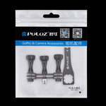 10 PCS PULUZ 16cm x 13cm Hang Hole Clear Front White Pearl Jewelry Zip Lock Packaging Bag(Size: M), Size: M