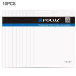 10 PCS PULUZ 33cm x 23.5cm Hang Hole Clear Front White Pearl Jewelry Zip Lock Packaging Bag(Size: XL), Size: XL