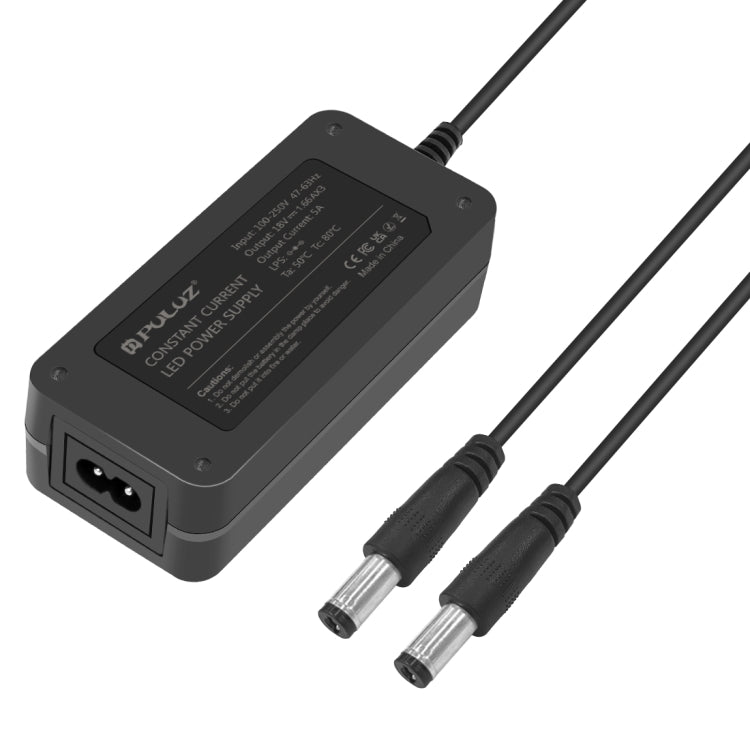 PULUZ Constant Current LED Power Supply Power Adapter for 80cm Studio Tent, AC 100-250V to DC 18V 3A, UK  Plug for 80cm Tent