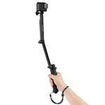PULUZ 3-Way Grip Foldable Tripod Selfie-stick Extension Monopod for GoPro, Insta360 ONE R, DJI Osmo Action and Other Action Cameras, Length: 20-58cm, Length: 20-58cm