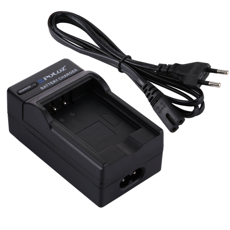 PULUZ EU Plug Battery Charger with Cable for Nikon EN-EL12 Battery, EN-EL12 EU Plug