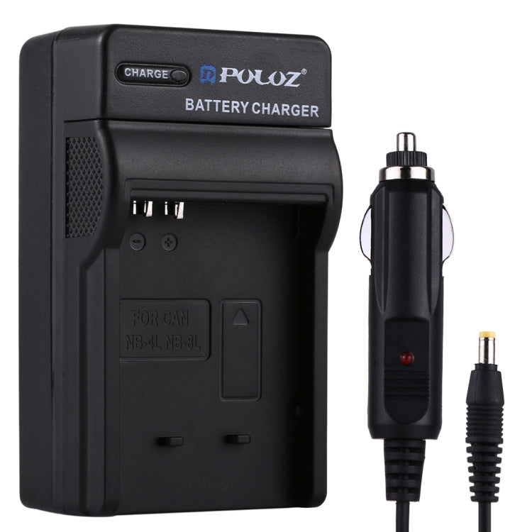 PULUZ Digital Camera Battery Car Charger for Canon NB-4L / NB-8L  Battery, NB-4L Car Charger