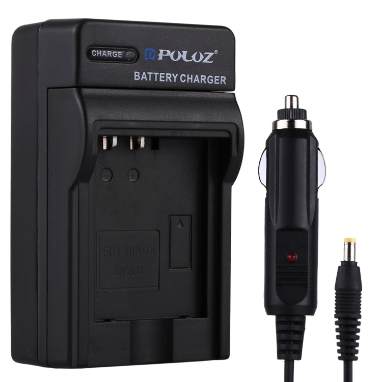 PULUZ Digital Camera Battery Car Charger for Nikon EN-EL12 Battery, EN-EL12  Car Charger