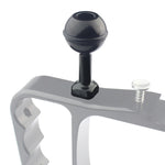 PULUZ 1/4 inch Screw Aluminum Ball Adapter Mount for GoPro, Insta360, DJI and Other Action Cameras, Diameter: 2.5cm, 1/4 inch Screw(Black), 1/4 inch Screw(Blue)