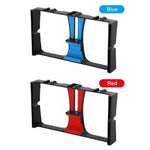 PULUZ Vlogging Live Broadcast Smartphone Video Rig Filmmaking Recording Handle Stabilizer Bracket for iPhone, Galaxy, Huawei, Xiaomi, HTC, LG, Google, and Other Smartphones, Vlogging Rig