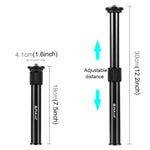 PULUZ Metal Handheld Adjustable Tripod Mount Monopod Extension Rod for DSLR & SLR Cameras, Adjustable Tripod