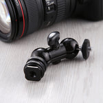 PULUZ Flash Hot Shoe Swivel Ball Head 1/4 inch Tripod Screw Magic Arm with Lock, Magic Arm