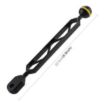 PULUZ 8 inch 20.3cm Aluminum Alloy Ball Arm for Underwater Torch / Video Light, Ball Diameter: 2.5cm, 8 inch Single Ball