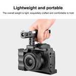 PULUZ Video Camera Cage Stabilizer with Handle for Canon EOS M50, For Canon EOS M50