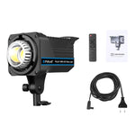 PULUZ 220V 120W Studio Video Light Dual Color Temperature Built-in Dissipate Heat System with Remote Control, 120W 2700K-6500K EU Plug, 120W 2700K-6500K UK Plug, 120W 2700K-6500K US Plug