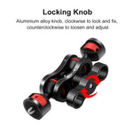 PULUZ Magic Arm Bracket Mount 1/4 inch Ball Head Magic Arm, Ball Head Magic Arm