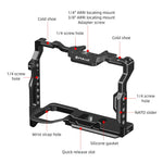 PULUZ Metal Camera Cage Stabilizer Rig for Sony A7 IV / ILCE-7M4 / A7M4 / A7M3 / A7R3  / A7R III / A7R5, For Sony A7 IV Cage
