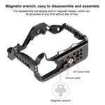 For Canon EOS R10 PULUZ Metal Camera Cage Stabilizer Rig, For Canon EOS R10 Cage
