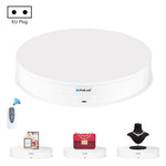 PULUZ 30cm Adjusting Speed Rotating Turntable Display Stand, Load 10-15kg, EU Plug, 30cm Load 10-15kg Black EU Plug, 30cm Load 10-15kg White EU Plug
